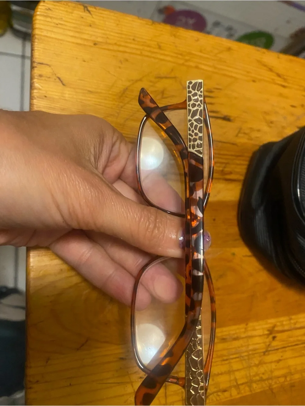 Foster Grant Tortoiseshell Brown Reading Glasses